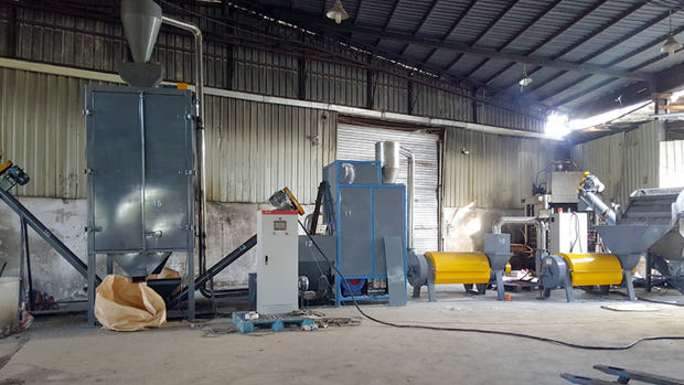 醫療瓶粉碎清洗線